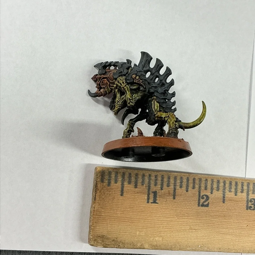 Warhammer 40k Tyranids‎ Barbgaunts Hivefleet Grendel Squad Biocanon 5x Painted